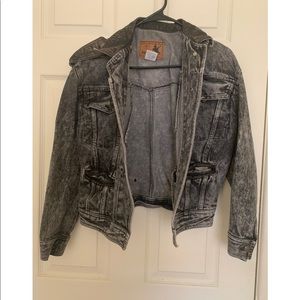 Vintage acid wash jacket